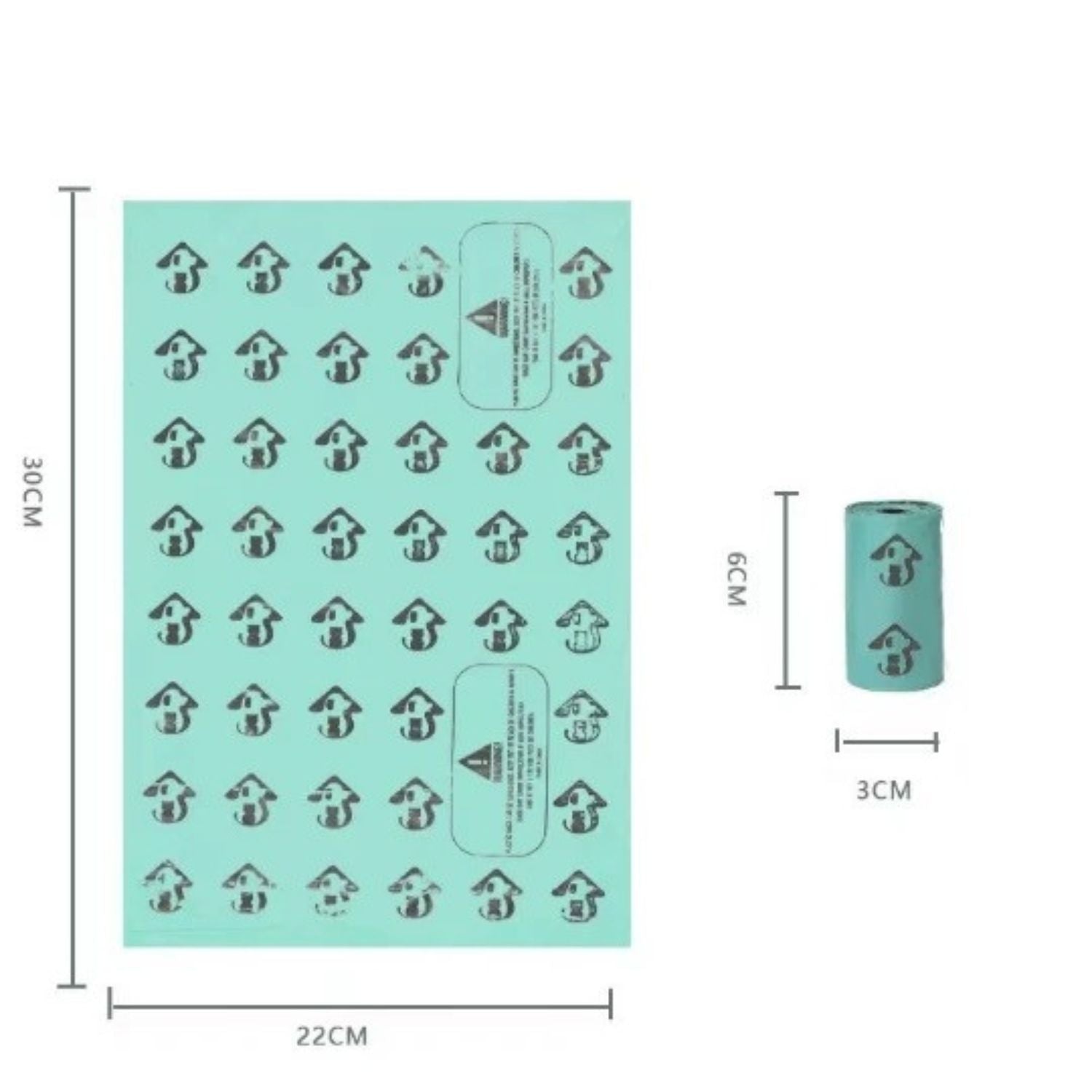geintegreerde kat krabpaal stel de zakmaat in